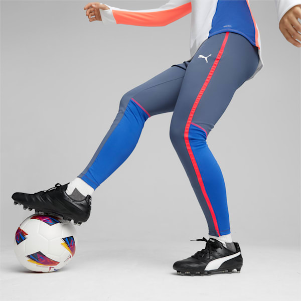 individualBLAZE Women's Football Training Pants, Inky Blue-Fire Orchid, extralarge-AUS