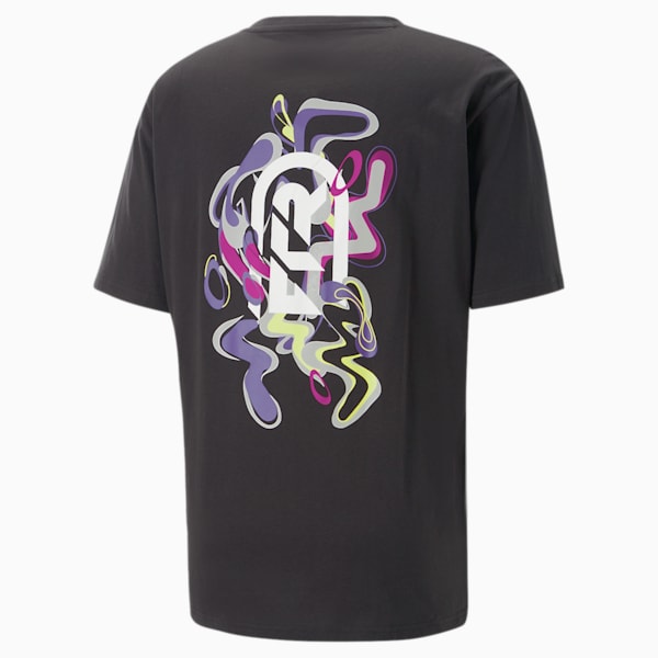 Neymar Jr Creativity Tee Men, PUMA Black-Fluo Yellow, extralarge-GBR