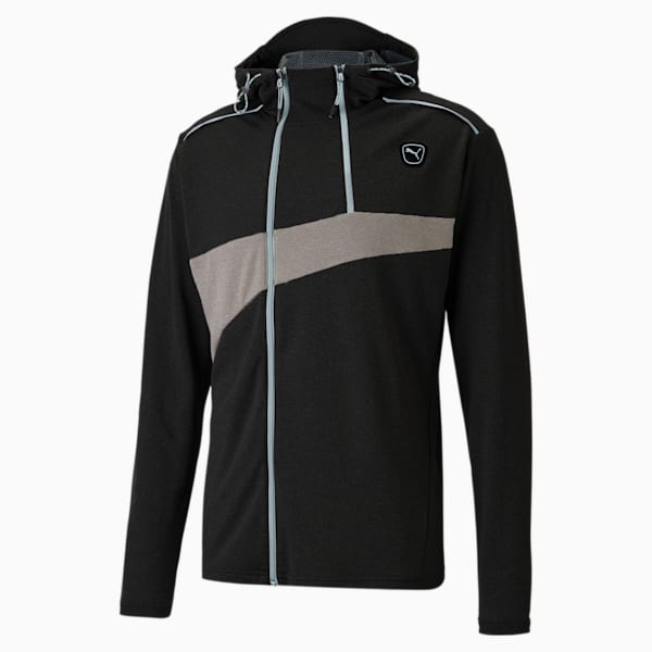 KING Ultimate Training Men's Hooded Slim Fit Jacket, PUMA Black, extralarge-IND