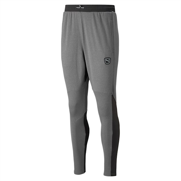 KING Ultimate Men's Football Training Slim Fit Pants, Charcoal Gray, extralarge-IND