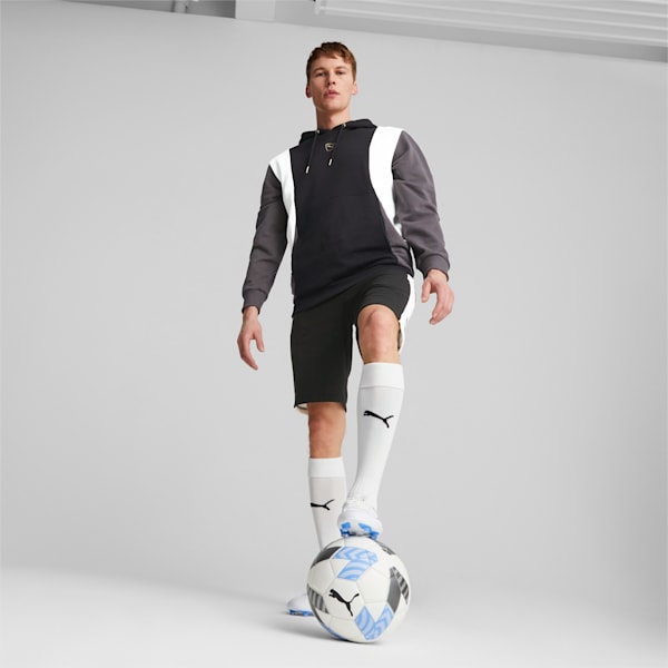KING Top Football Hoodie Men, PUMA Black-Shadow Gray-PUMA White, extralarge-GBR