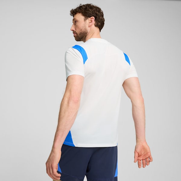 KING Pro Men's Jersey, PUMA White-Bluemazing, extralarge