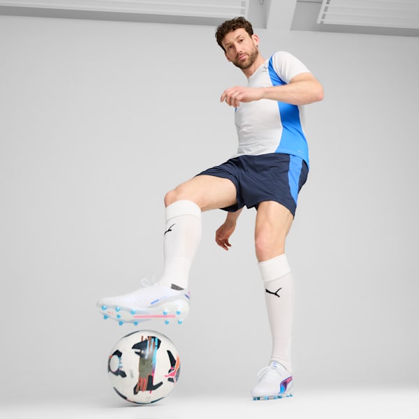 KING Pro Men's Jersey, PUMA White-Bluemazing, extralarge