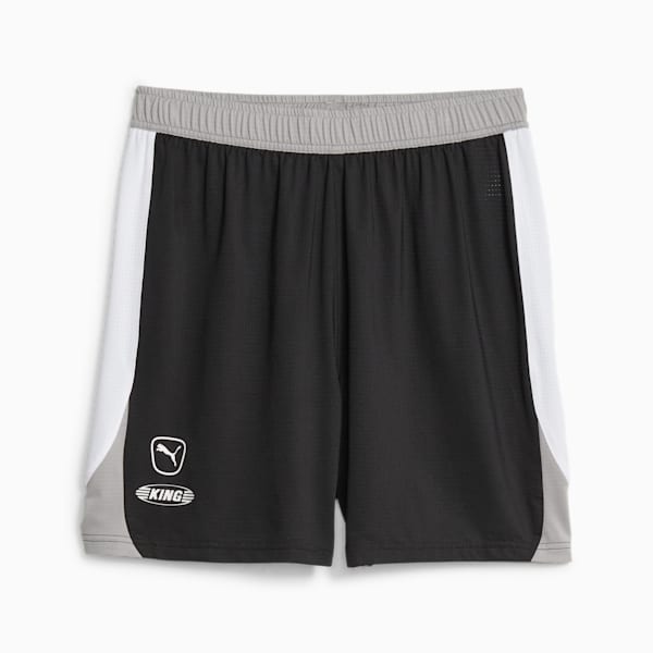 KING Pro Men's Football Shorts, PUMA Black-PUMA White, extralarge-GBR