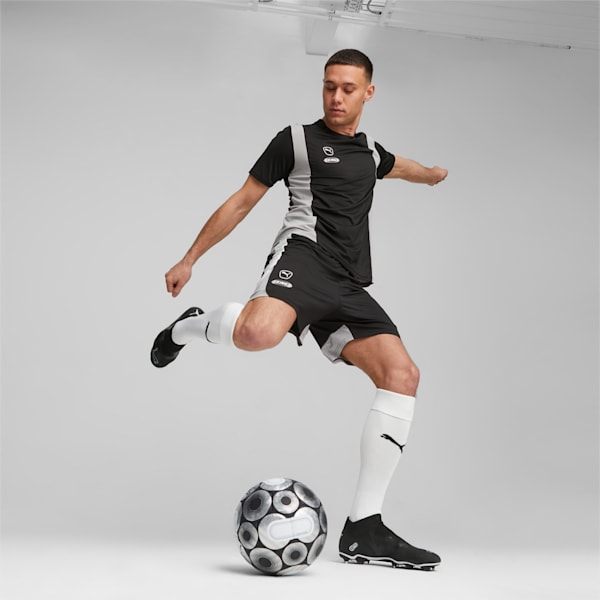 KING Pro Men's Football Shorts, PUMA Black-PUMA White, extralarge-AUS