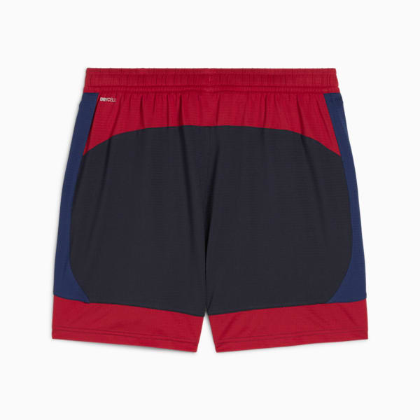 KING Pro Men's Shorts, New Navy-Dark Crimson, extralarge