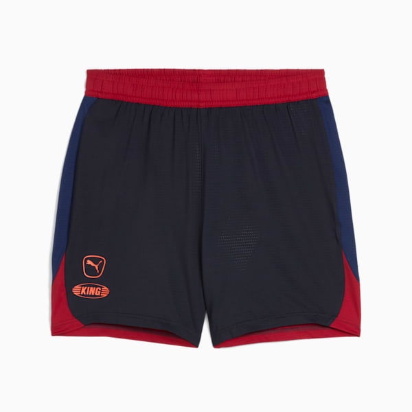 KING Pro Men's Shorts, New Navy-Dark Crimson, extralarge