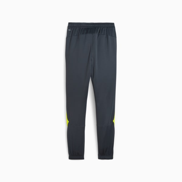 Pantalon d’entraînement de soccer KING Pro Homme, Strong Gray-Electric Lime, extralarge