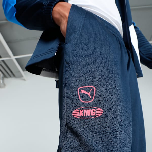 KING Pro Training Men's Football Pants, Club Navy-Bluemazing, extralarge-IND