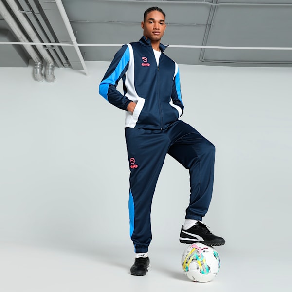 KING Pro Training Men's Football Pants, Club Navy-Bluemazing, extralarge-IND