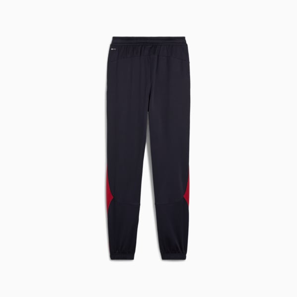 Pants KING Pro de entrenamiento de fútbol para hombre, New Navy-Dark Crimson, extralarge