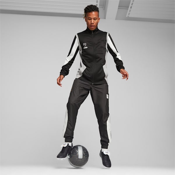 Veste de soccer KING Pro Homme, PUMA Black-Concrete Gray, extralarge