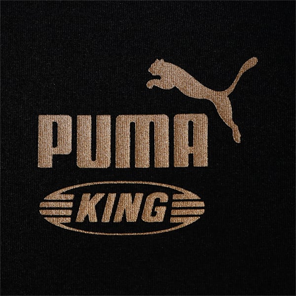 メンズ サッカー KING ロゴ Tシャツ, Puma Black