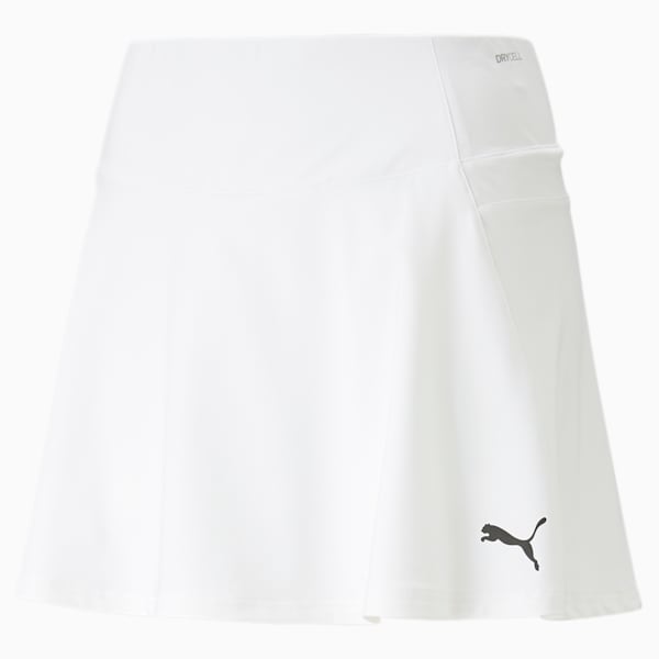 teamLIGA Women's Skirt, PUMA White-PUMA Black, extralarge