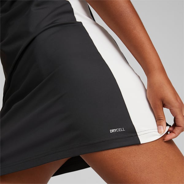 Buy Puma women sportswear fit embroidered logo outdoor dress black white  Online