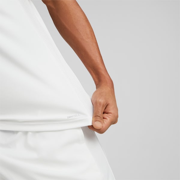 Camiseta tipo polo para hombre de teamLIGA, PUMA White, extralarge