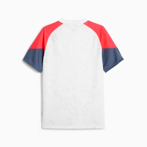 Jersey de futbol individualCUP, PUMA White-Fire Orchid, extralarge