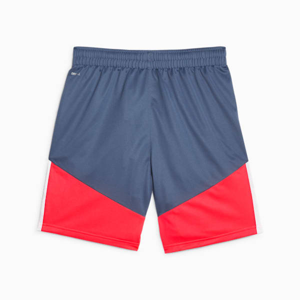 individualCUP Football Men's Shorts, PUMA White-Inky Blue, extralarge-IND