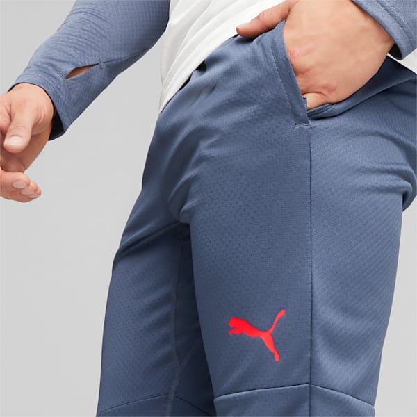 individualCUP Men's Football Training Pants, PUMA White-Inky Blue, extralarge-AUS
