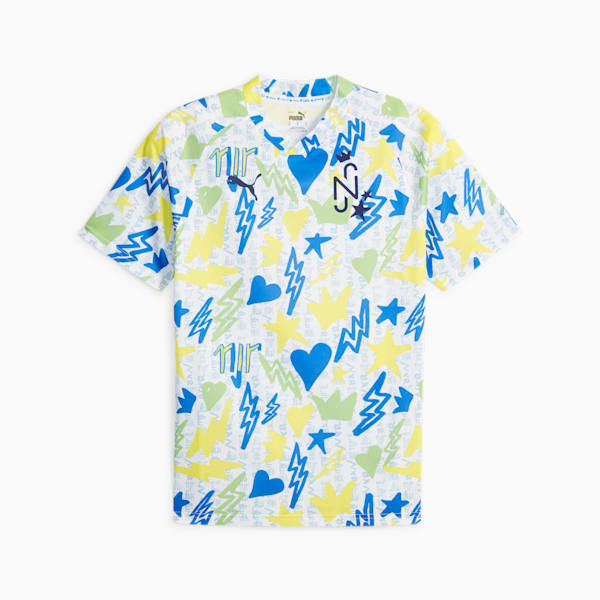 Jersey de fútbol para hombre Neymar Jr, PUMA White, extralarge