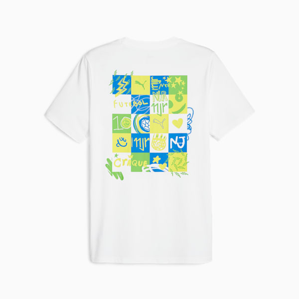 メンズ サッカー NJR ネイマール カジュアル Tシャツ, PUMA White, extralarge-JPN