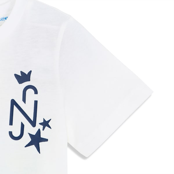キッズ  NJR ネイマール カジュアル Tシャツ 116cm-164cm, PUMA White, extralarge-JPN