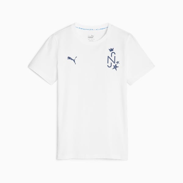 キッズ  NJR ネイマール カジュアル Tシャツ 116cm-164cm, PUMA White, extralarge-JPN