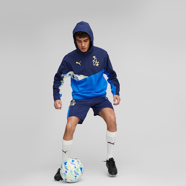 Neymar Jr Men's Football Jacket, Persian Blue-Racing Blue, extralarge-GBR