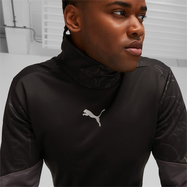 Individual Winterized Men's Football Top, PUMA Black-Dark Coal, extralarge-GBR