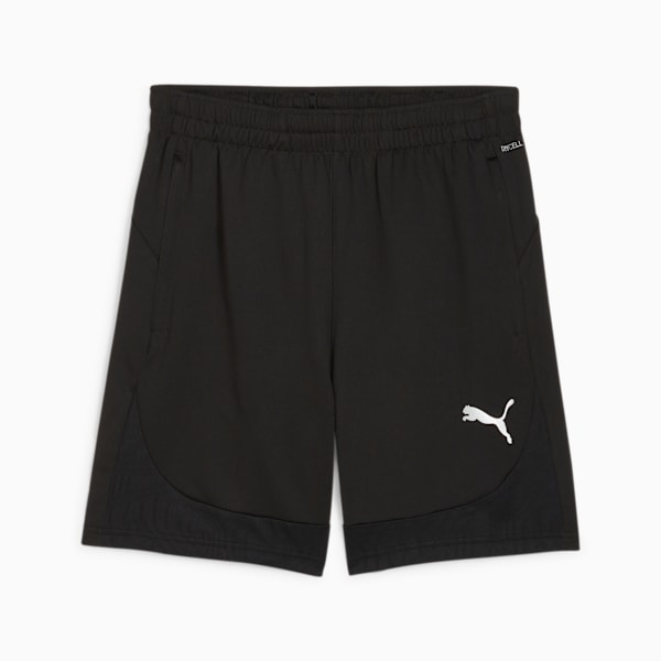 teamFINAL Men's Football Training Shorts, PUMA Black-PUMA Silver, extralarge-IND