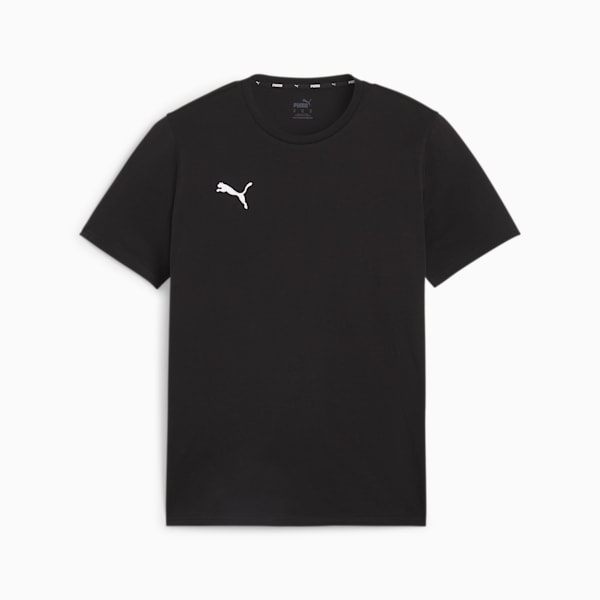 teamGOAL Casuals Men's Football T-shirt, PUMA Black-PUMA White, extralarge-IND