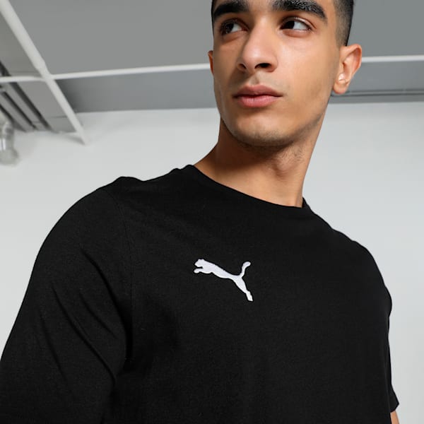 teamGOAL Casuals Men's Football T-shirt, PUMA Black-PUMA White, extralarge-IND