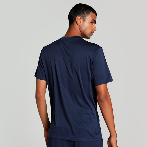 teamGOAL Men's Football Jersey, PUMA Navy-PUMA White-Persian Blue, extralarge-IND