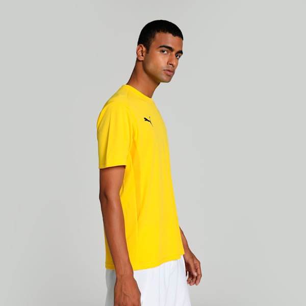teamGOAL Men's Football Jersey, Faster Yellow-PUMA Black-Sport Yellow, extralarge-IND