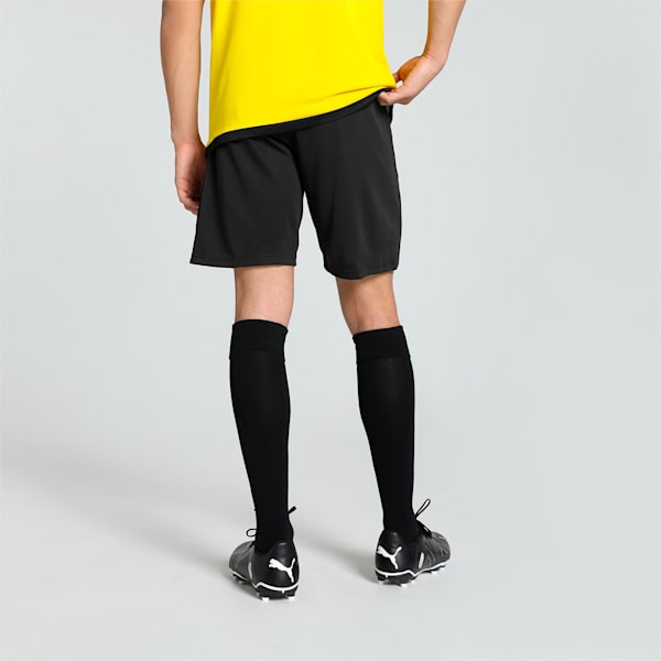 teamGOAL Men's Football Training Shorts, PUMA Black-PUMA White-Flat Dark Gray, extralarge-IND