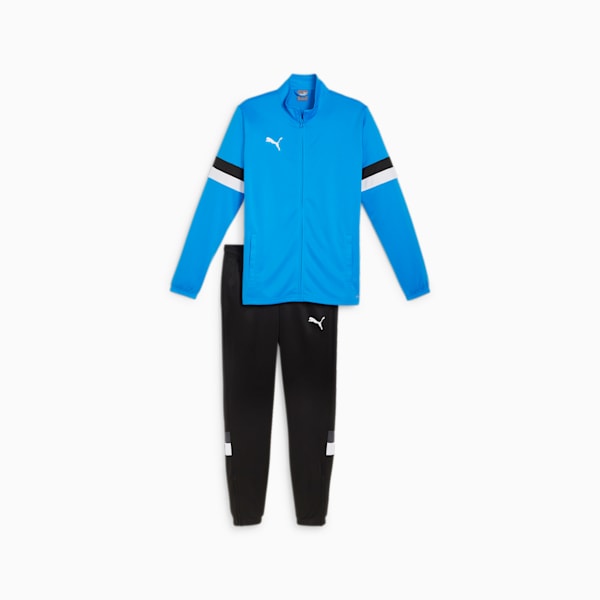 teamRISE Men's Football Tracksuit, Ignite Blue-PUMA Black, extralarge-IND