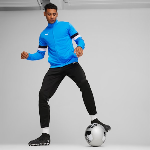 teamRISE Men's Football Tracksuit, Ignite Blue-PUMA Black, extralarge-IND