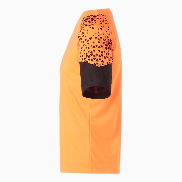 メンズ サッカー INDIVIDUALCUP トレーニング 半袖 シャツ, Ultra Orange-PUMA Black, extralarge-JPN