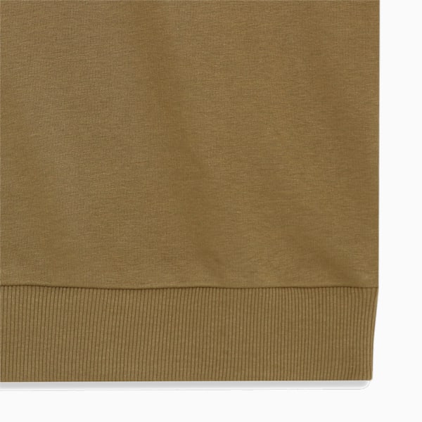 メンズ サッカー キング トップ クルースウェット, Olive Drab-PUMA White, extralarge-JPN