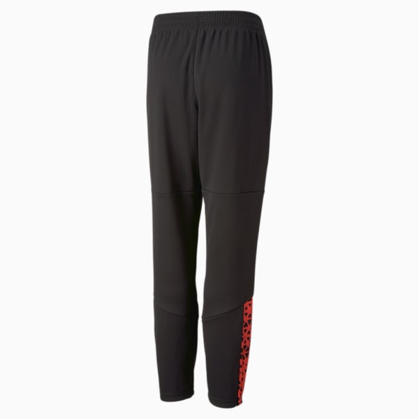 キッズ サッカー INDIVIDUALCUP トレーニング パンツ 120-160cm, PUMA Black-Ultra Orange