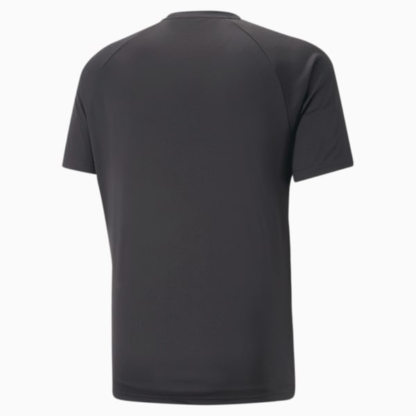 メンズ サッカー TEAMLIGA グラフィック Tシャツ, PUMA Black-Shadow Gray, extralarge-JPN
