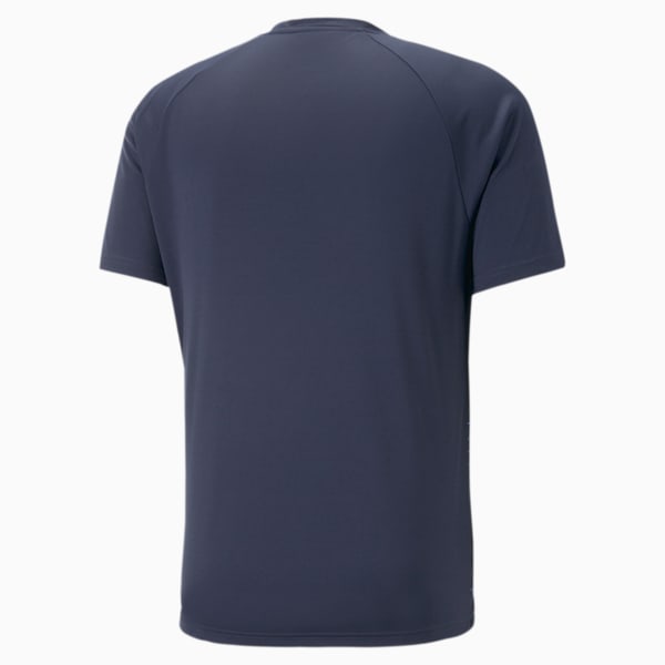 メンズ サッカー TEAMLIGA グラフィック Tシャツ, PUMA Navy-PUMA White, extralarge-JPN