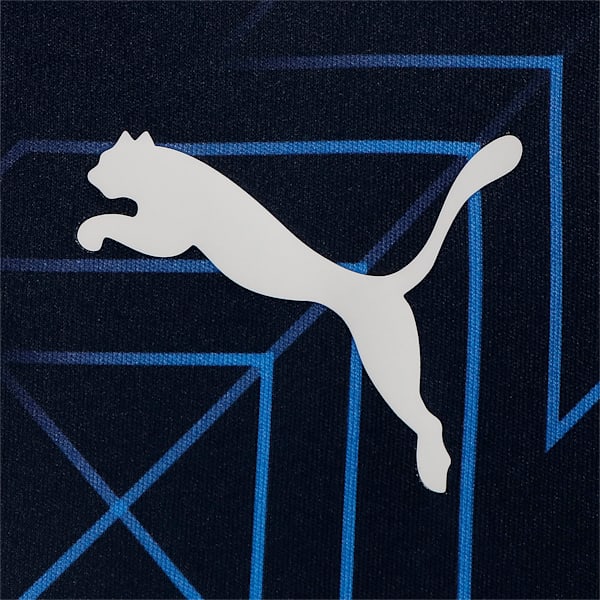 メンズ サッカー TEAMLIGA グラフィック 半袖 シャツ, PUMA Navy-PUMA White