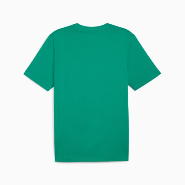 teamRISE Logo Cotton Men's Football Jersey, Sport Green-PUMA White, extralarge-IND