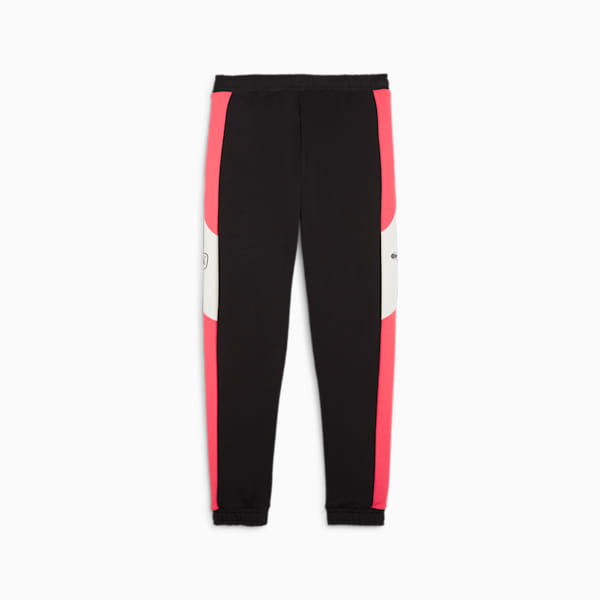 PUMA Queen Women's Football Sweat Pants, Electric Blush-Warm White-PUMA Black, extralarge-IND