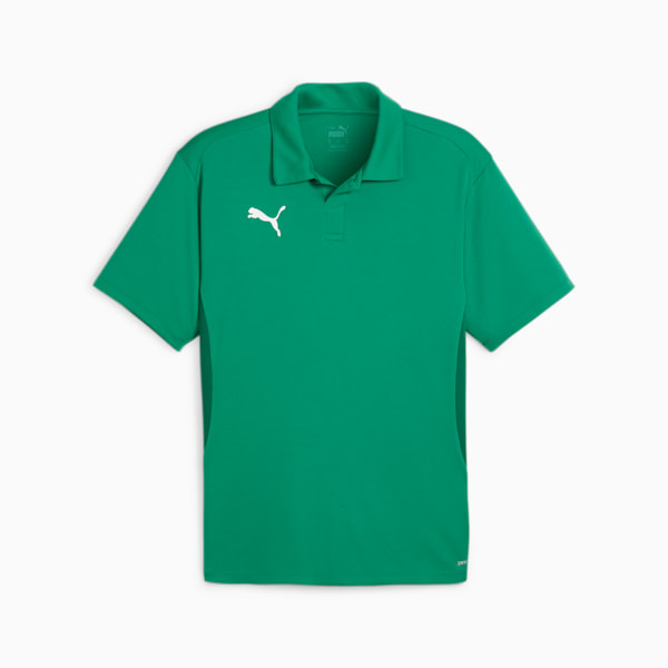 teamGOAL Men's Football Polo, Sport Green-PUMA White-Power Green, extralarge-IND
