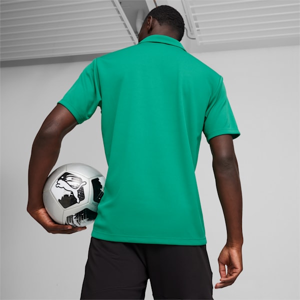 teamGOAL Men's Football Polo, Sport Green-PUMA White-Power Green, extralarge-IND
