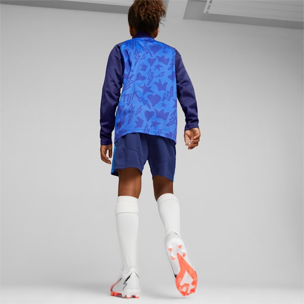 Neymar Jr Big Kids' Soccer Shorts, Persian Blue-Racing Blue, extralarge