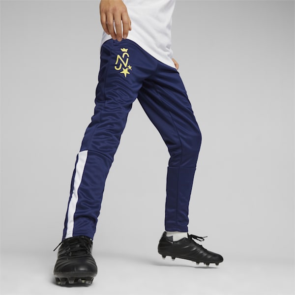 Pantalon de soccer de Neymar Jr Jeunes, Persian Blue-Racing Blue, extralarge