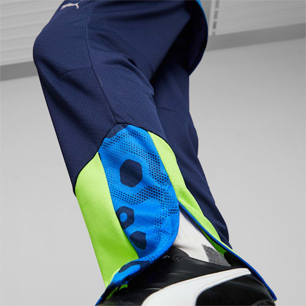 キッズ サッカー  INDIVIDUALCUP トレーニング パンツ 120cm-160cm, Persian Blue-Pro Green, extralarge-JPN